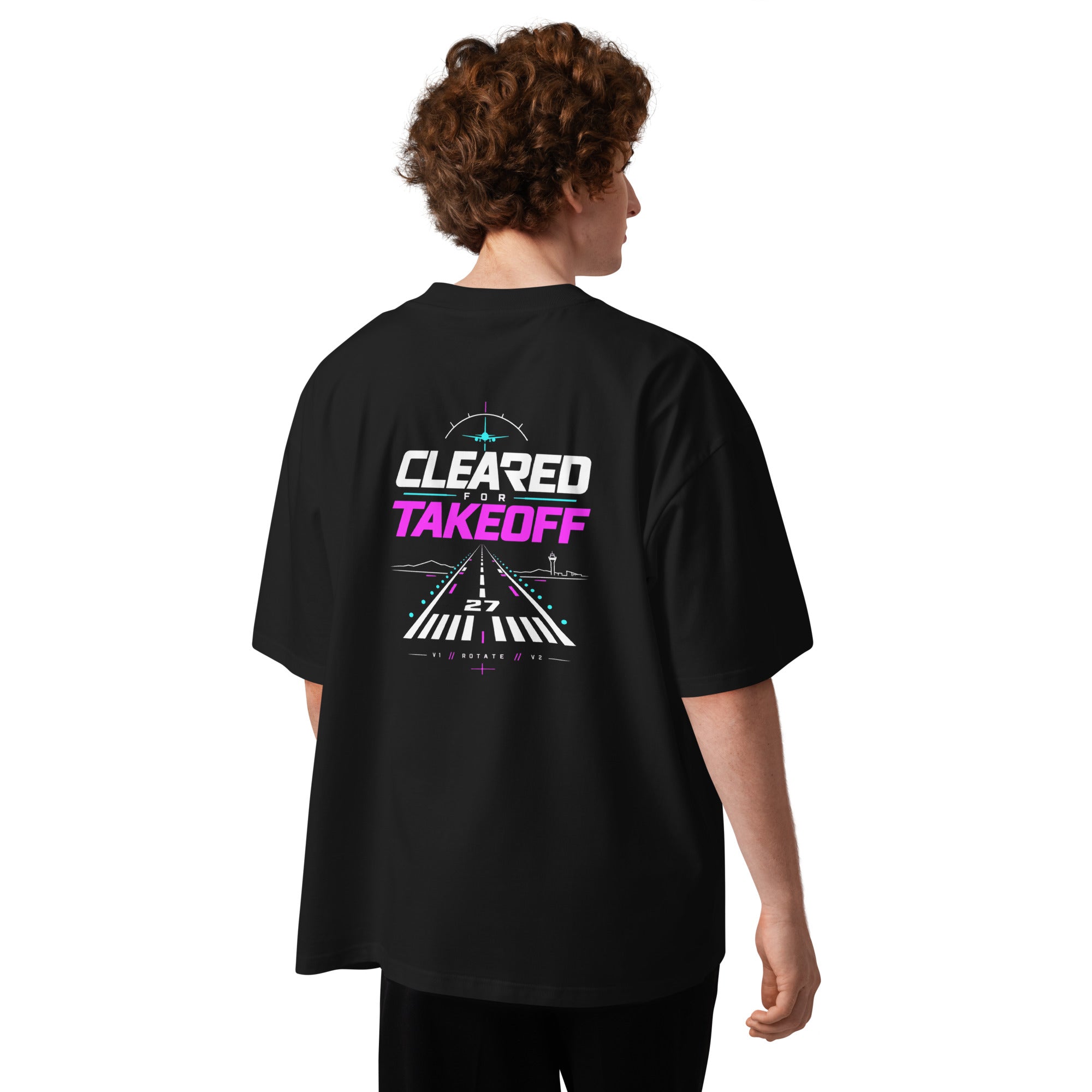 Cleared For Takeoff Oversized Tee — view 6 of 8