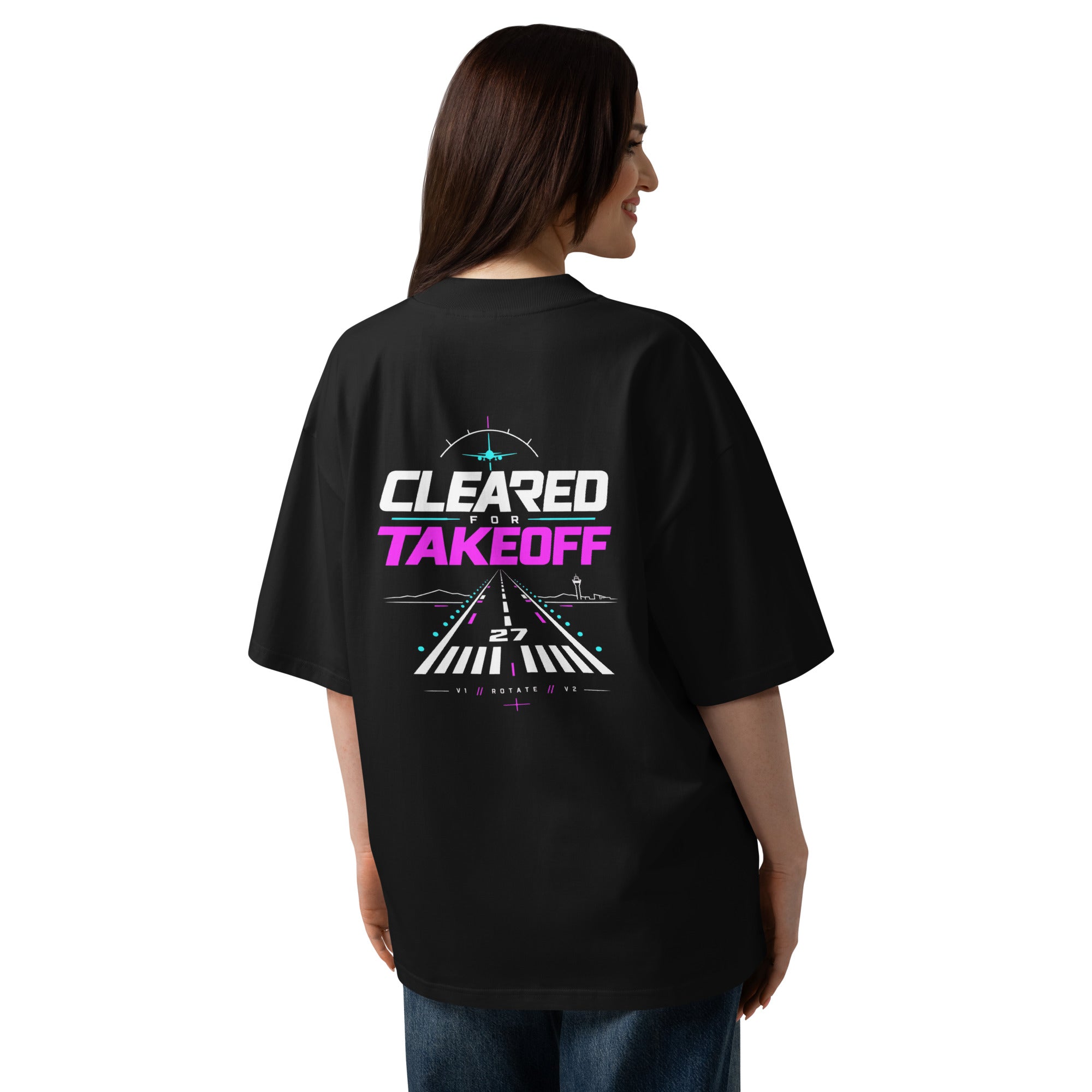 Cleared For Takeoff Oversized Tee — view 8 of 8