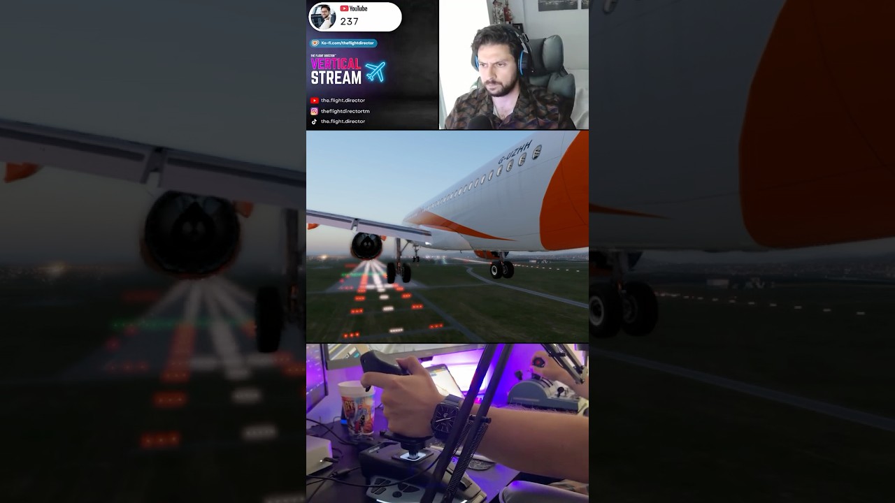 Thumbnail for STUNNING landing in Zurich
